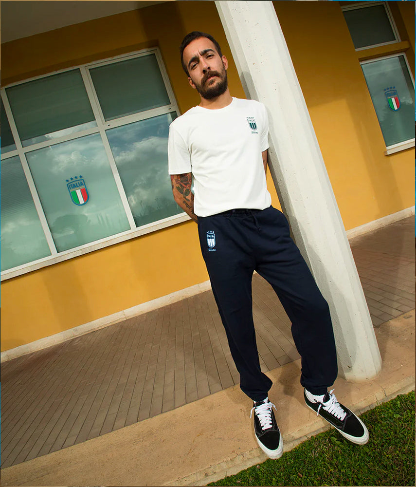 BLU MARINA Italia FIGC Pantalone