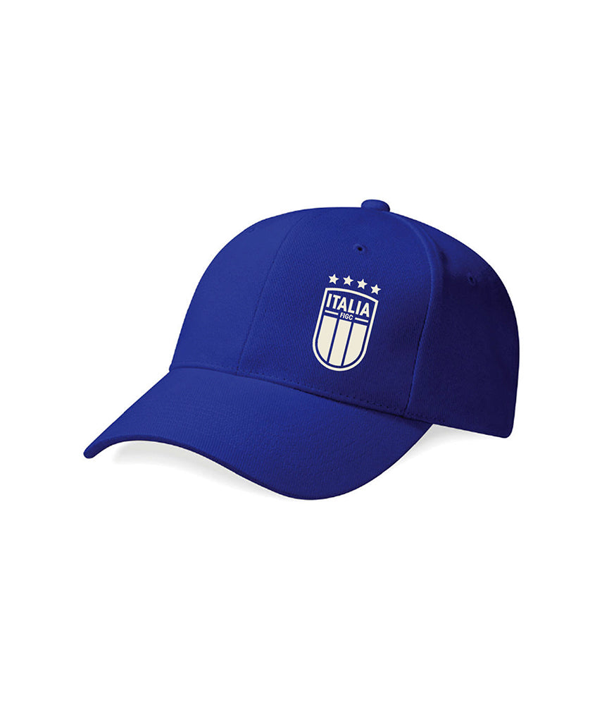 ROSSO BORGOGNA Tacchettee X FIGC Cappellino