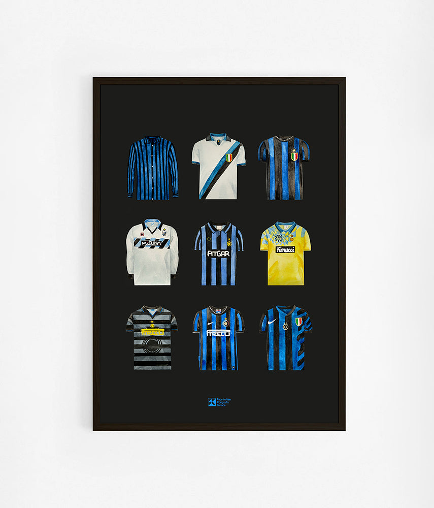 PER LA MAGLIA NERAZZURRA Poster 50x70cm