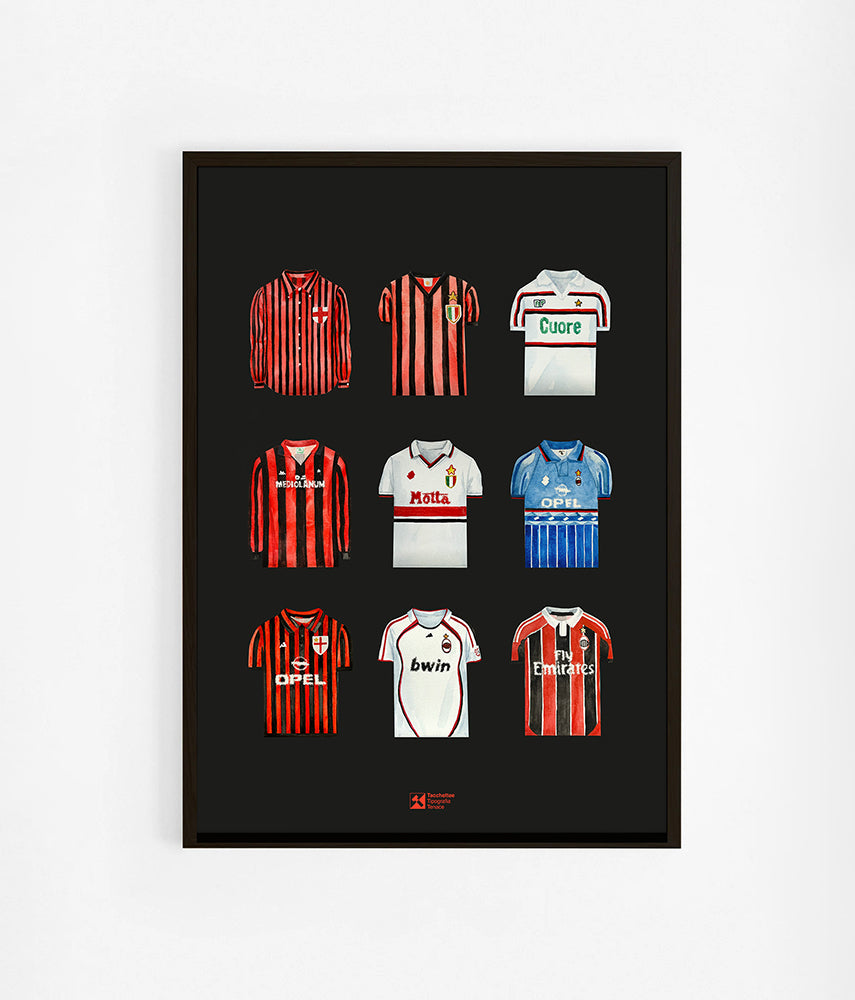 PER LA MAGLIA ROSSONERA Poster 50x70cm