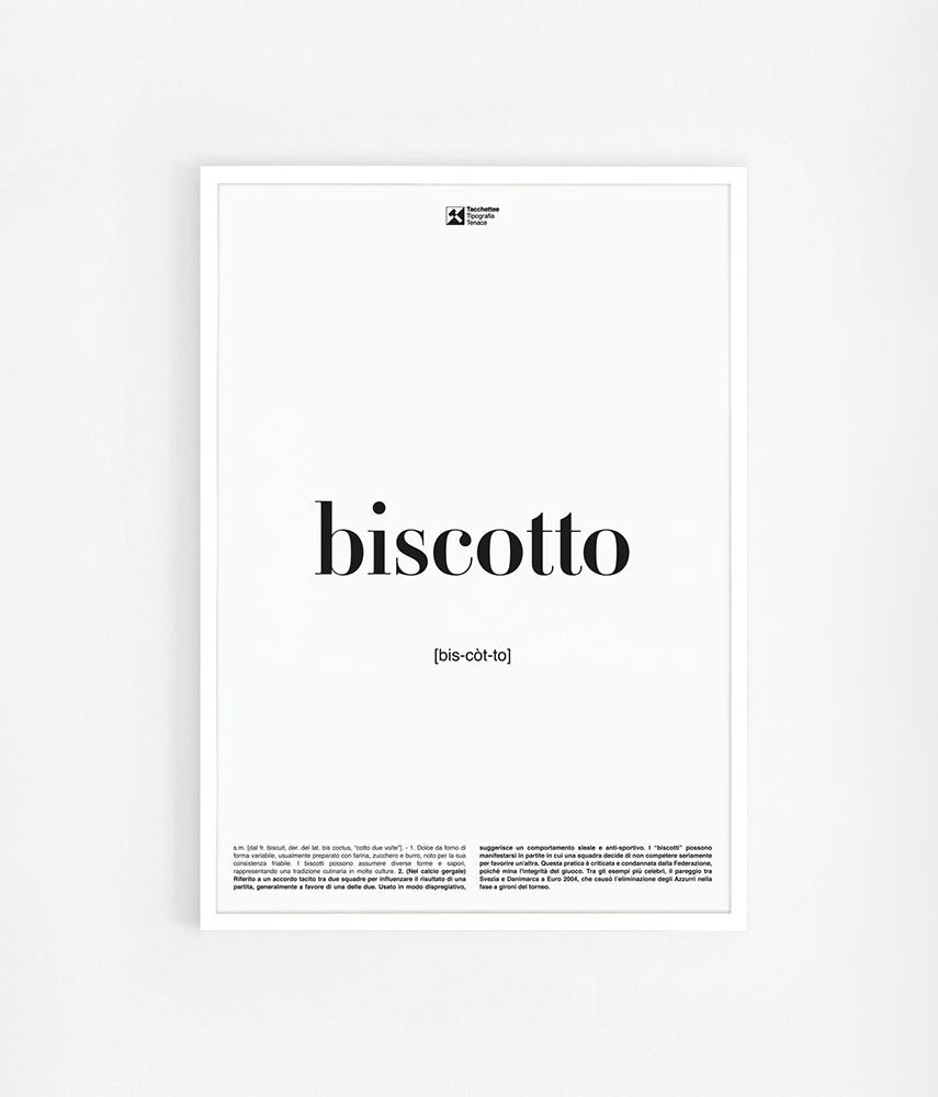 BISCOTTO Poster 50x70cm