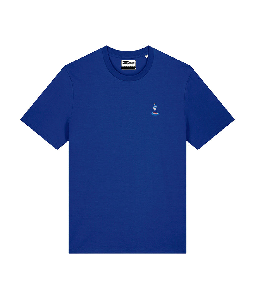 CALCIOTAVOLO BLUCERCHIATO T-shirt ricamata