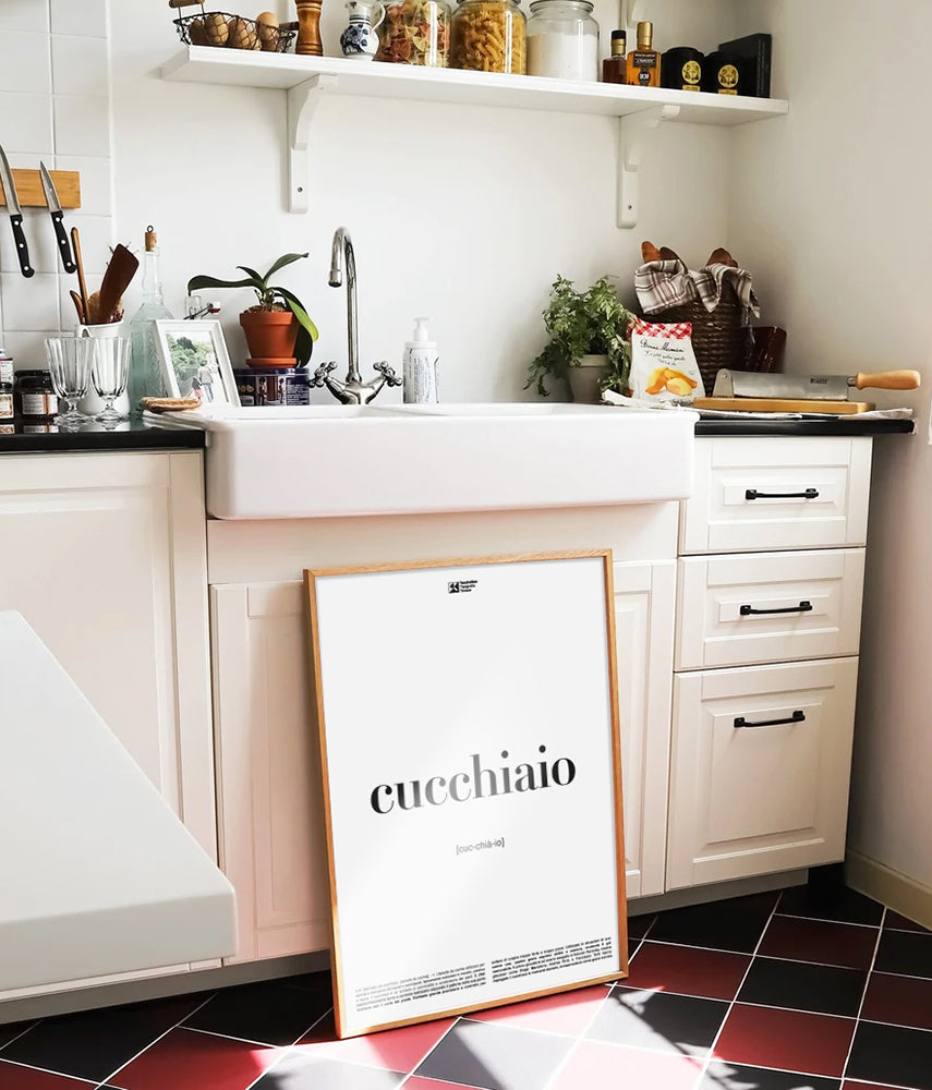 CUCCHIAIO Poster 50x70cm