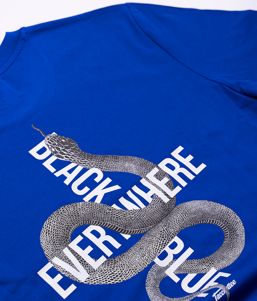 EVERYWHERE BLACK&BLUE T-shirt