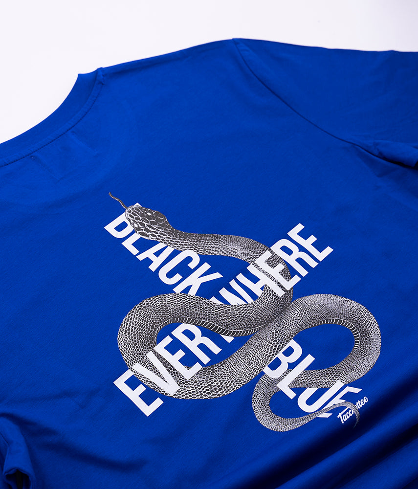 EVERYWHERE BLACK&BLUE T-shirt