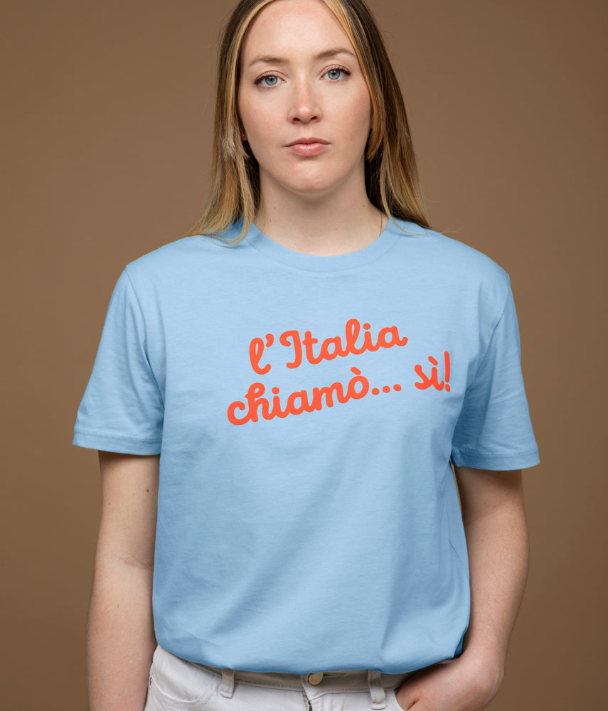 L'ITALIA CHIAMÒ, SÌ! Italia FIGC T-shirt