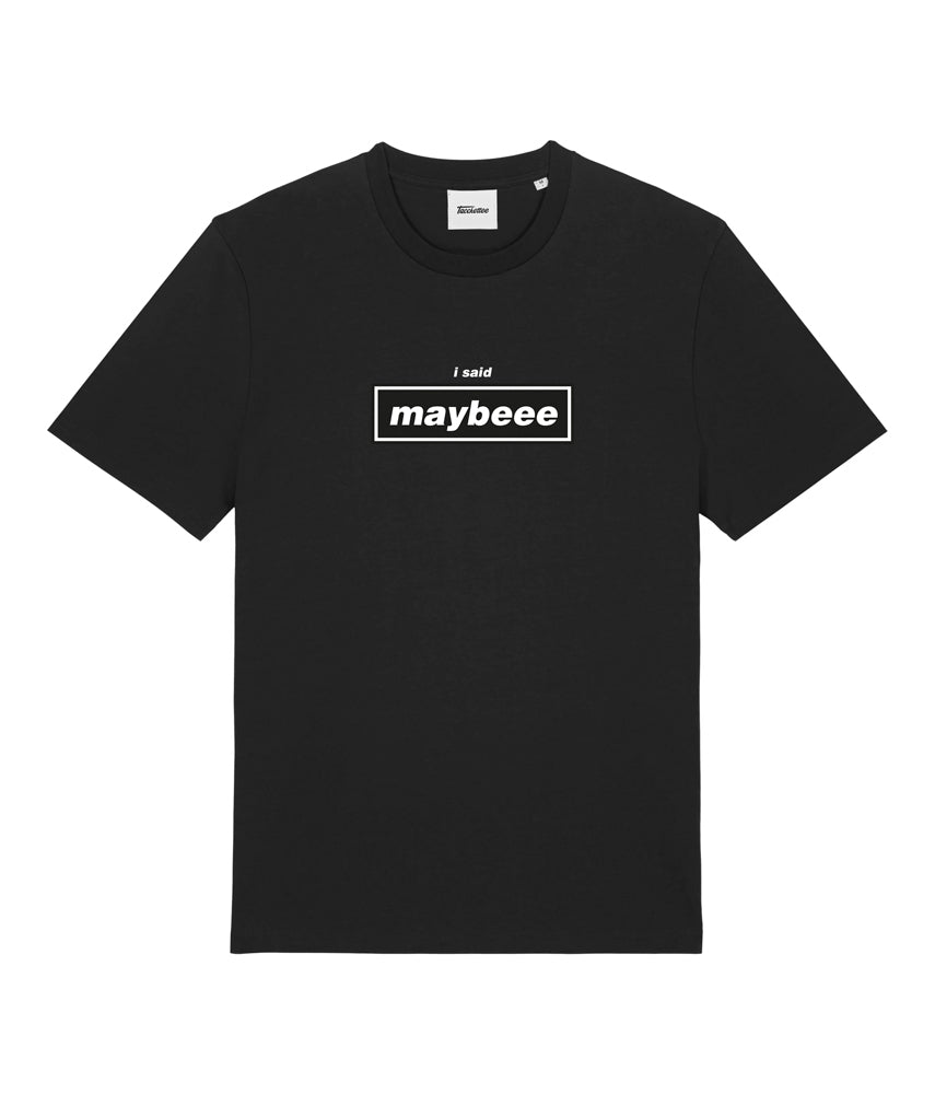 MAYBEEE T-shirt stampata