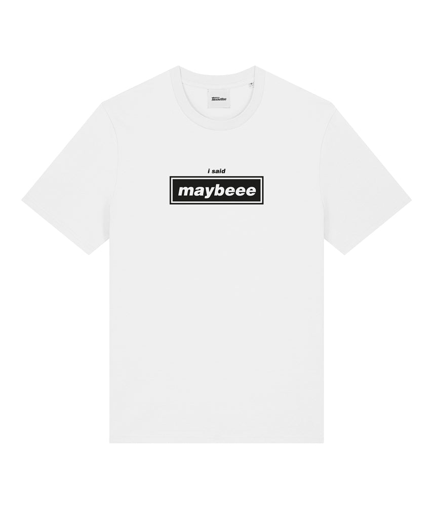 MAYBEEE T-shirt stampata