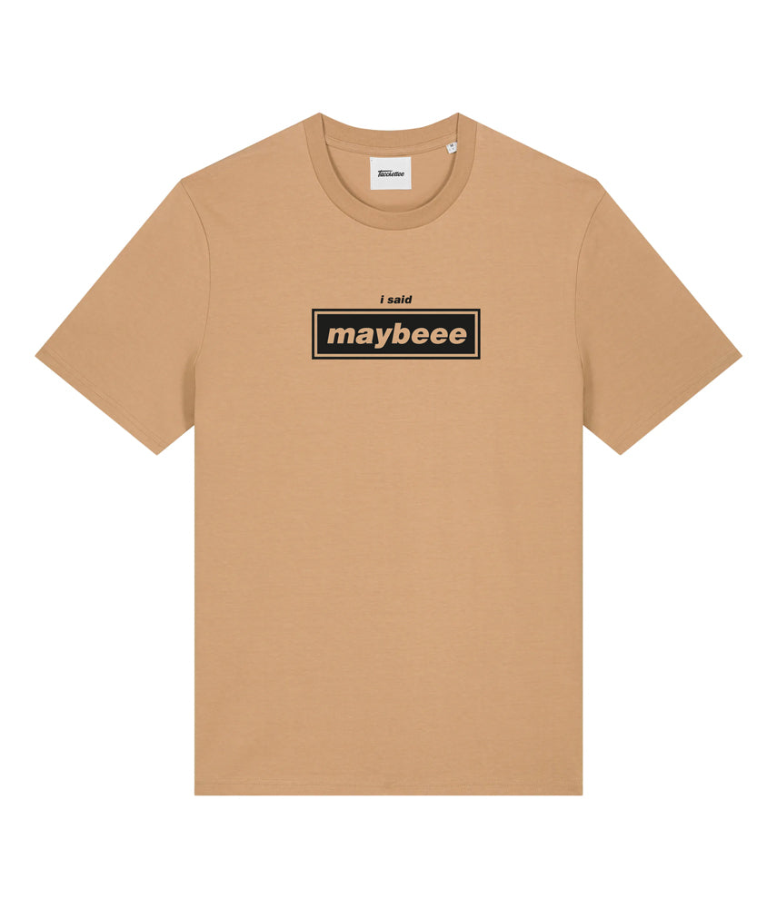 MAYBEEE T-shirt stampata