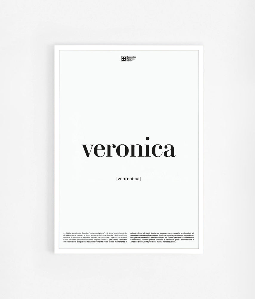 VERONICA Poster 50x70cm